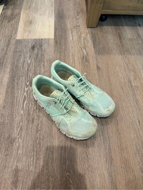 On Running Mint Green Athletic Shoes